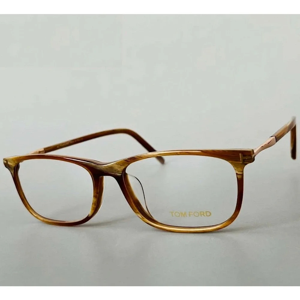 NWT Tom Ford FT5398F Blue Square 54mm Eyeglasses